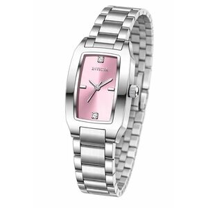 Invicta Wildflower Women's Silver Watch with Pink Dial